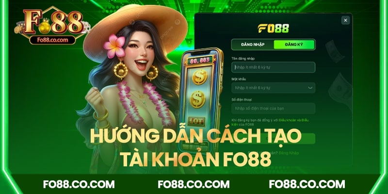 Hướng dẫn cách tạo tài khoản FO88 chi tiết